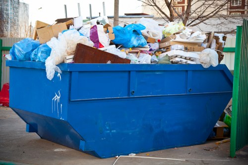 Glass and metal recycling facilities in Hampstead