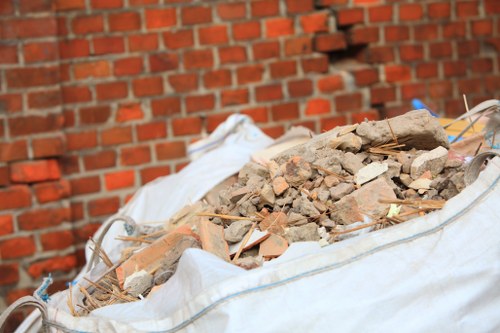 Approved skip permits displayed at the local council office