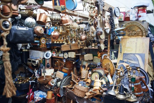 Organized office space after clearance in Hampstead